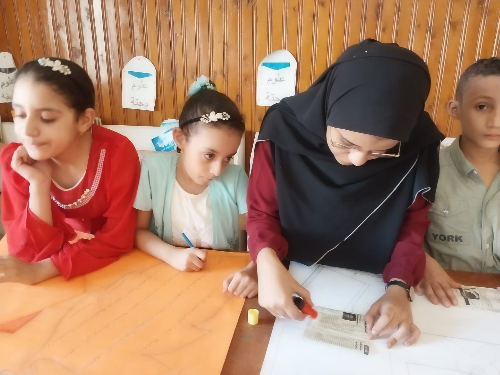 قصر ثقافة الغنايم يختتم فعاليات مجلة الحائط 