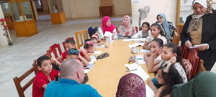 تلاميذ الصفوف الأولى يشاركون مبادرة اجعل من نفسك معنا بصمة مؤثرة إيجابية