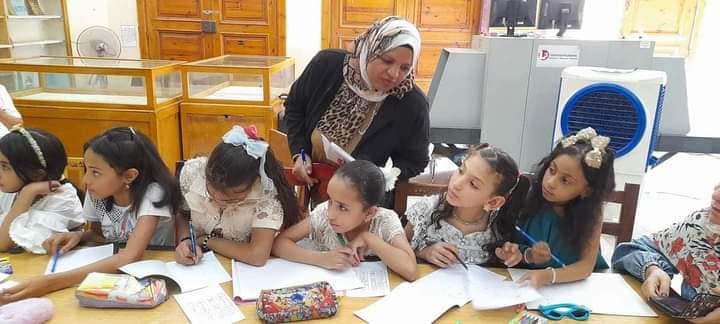 تلاميذ الصفوف الأولى يشاركون مبادرة اجعل من نفسك معنا بصمة مؤثرة إيجابية