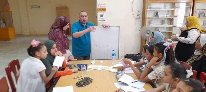 تلاميذ الصفوف الأولى يشاركون مبادرة اجعل من نفسك معنا بصمة مؤثرة إيجابية