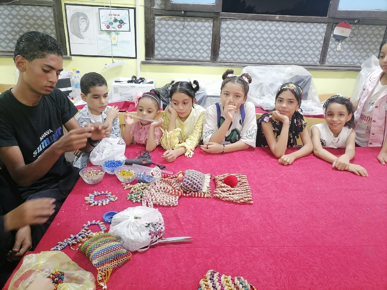 تعليم الوادى الجديد ورشة عمل للموهوبين بعنوان على نوى بلحك انا ناوى