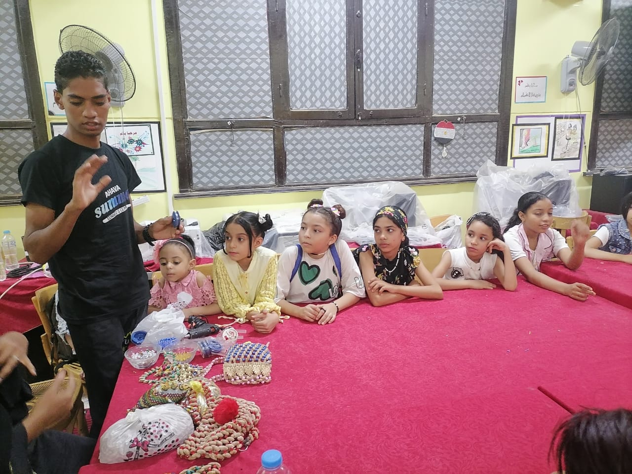 تعليم الوادى الجديد ورشة عمل للموهوبين بعنوان على نوى بلحك انا ناوى