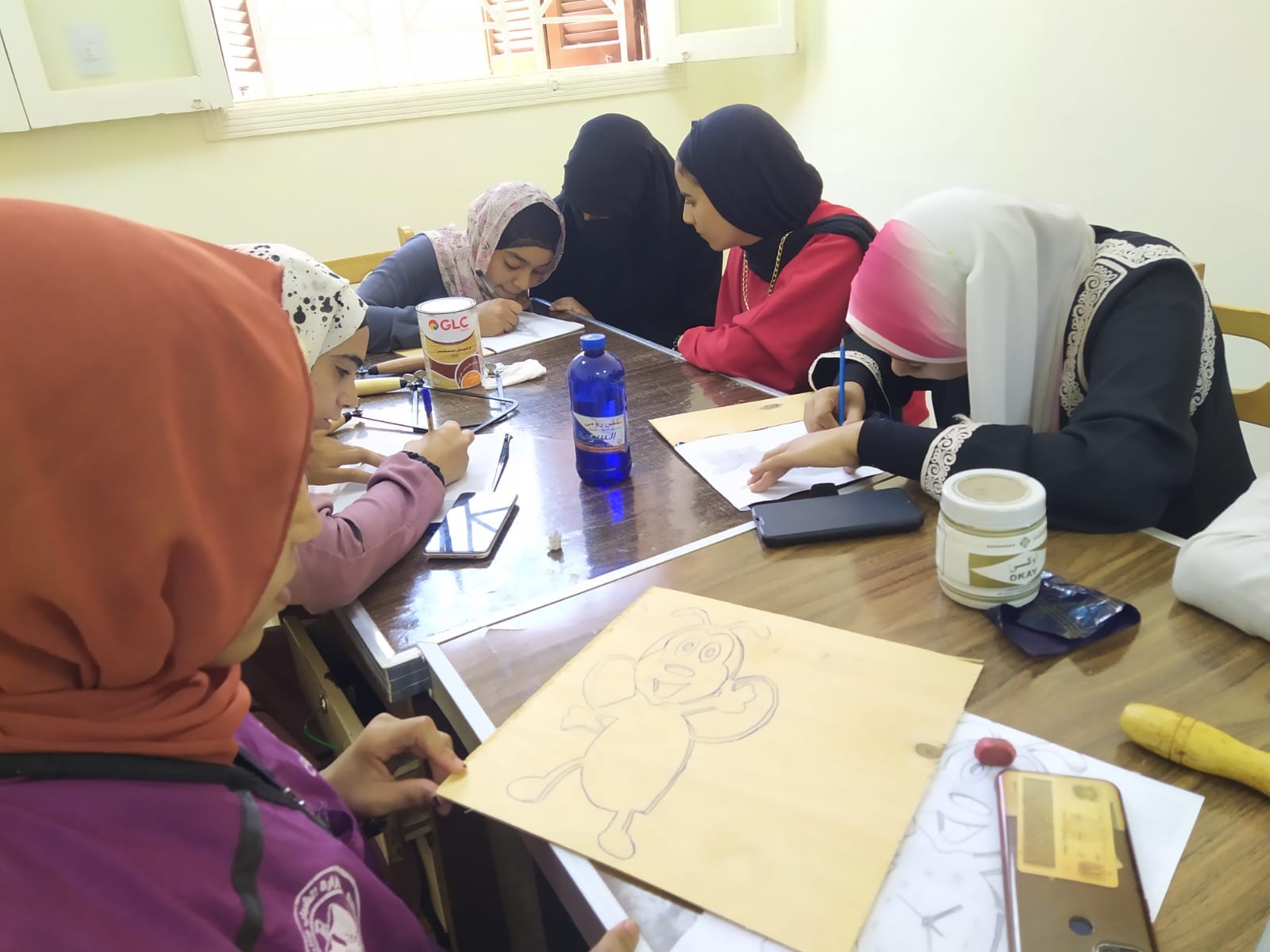 مركز شباب كوم بوها ينظم ورشه لتعلم الاركيت ضمن مبادرة صيف شبابنا