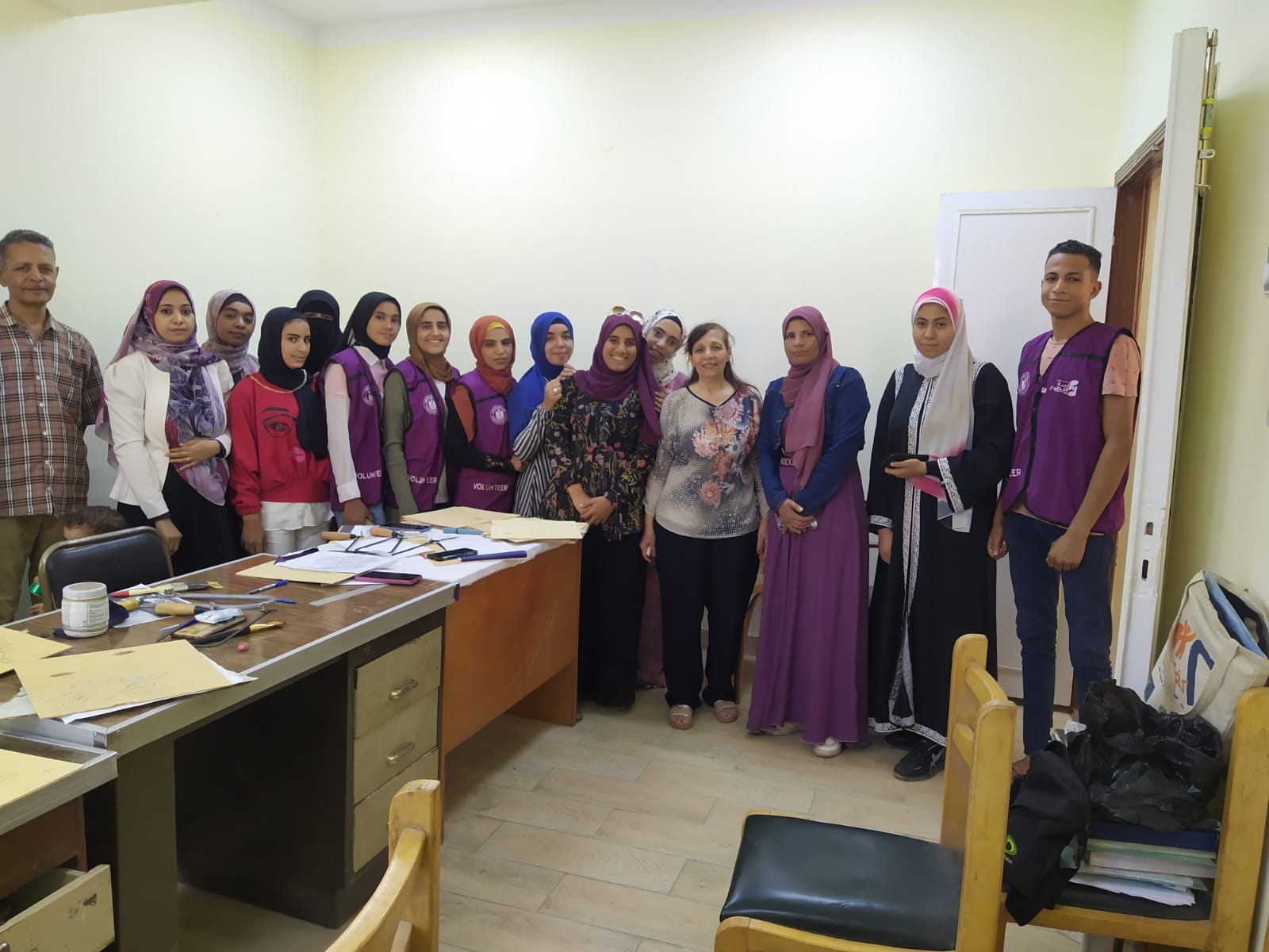 مركز شباب كوم بوها ينظم ورشه لتعلم الاركيت ضمن مبادرة صيف شبابنا