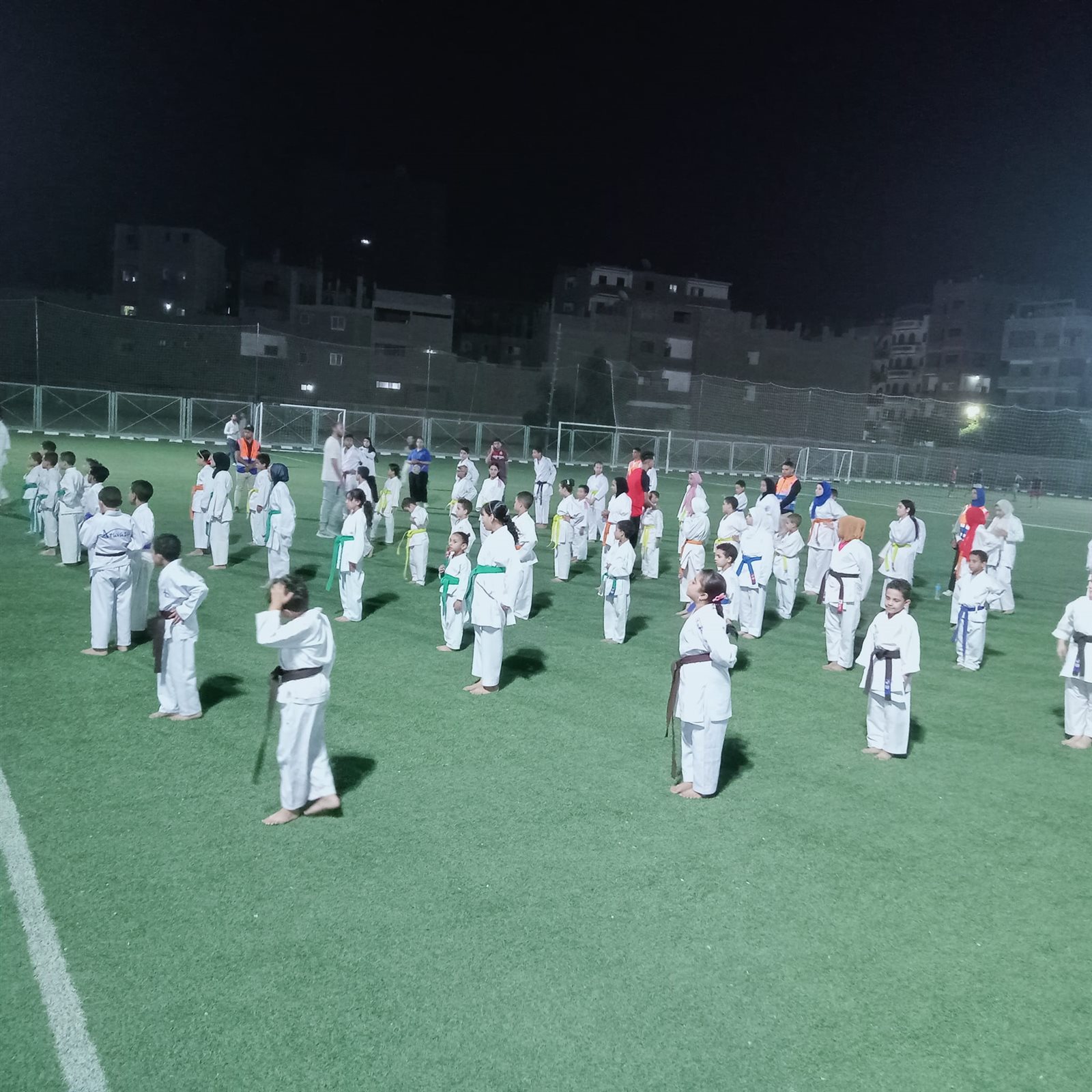 وكيل وزارة الشباب والرياضة باسيوط يفتتح ملعب مركز شباب ديروط