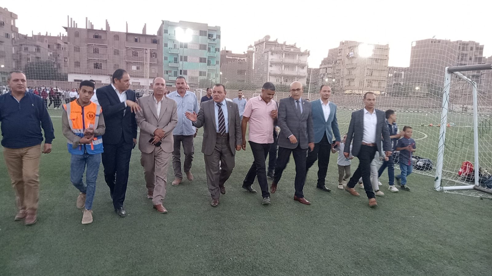 وكيل وزارة الشباب والرياضة باسيوط يفتتح ملعب مركز شباب ديروط