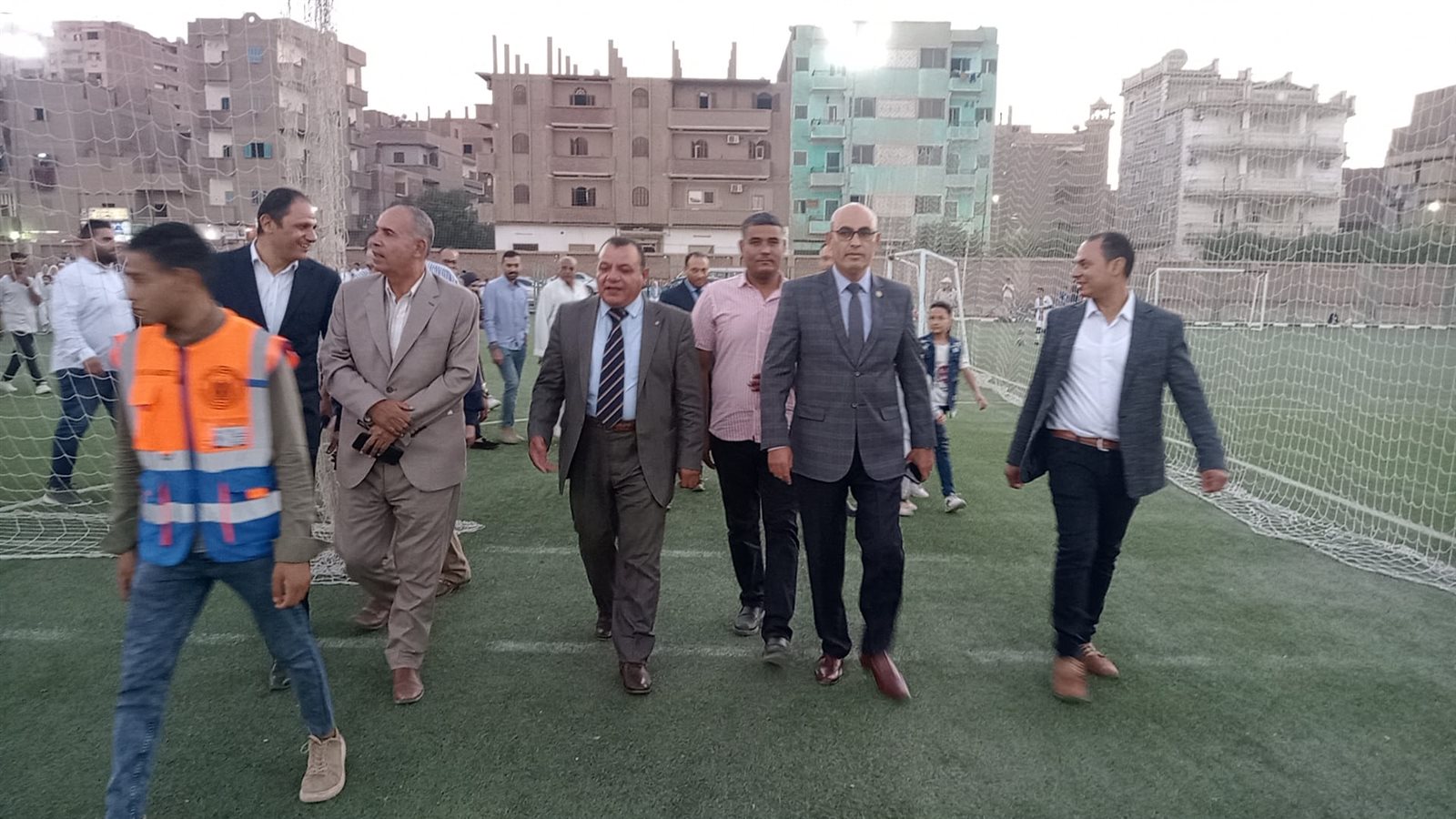 وكيل وزارة الشباب والرياضة باسيوط يفتتح ملعب مركز شباب ديروط