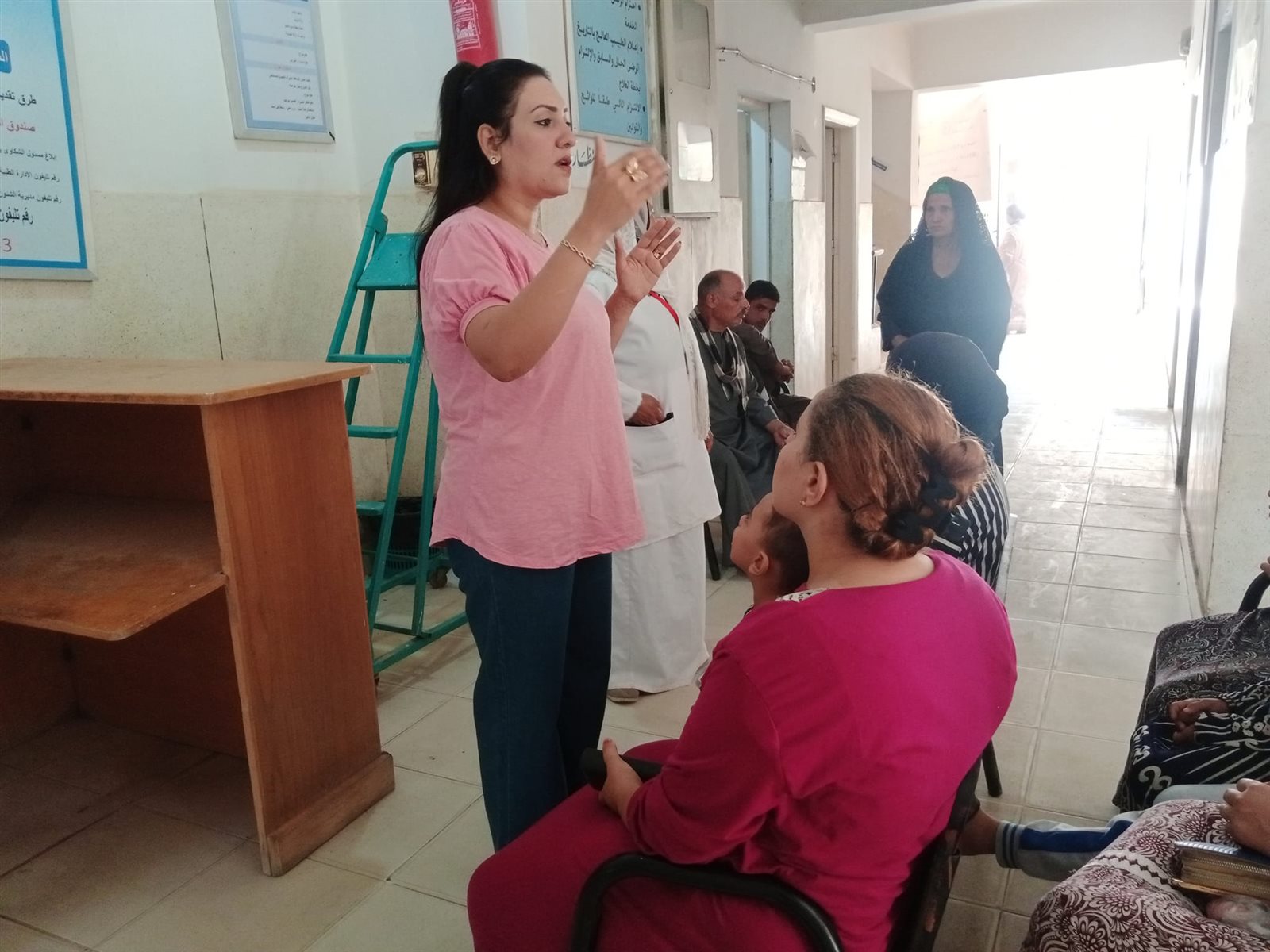 قافلة طبية مجانية بقرية عرب رزقة الدير مركز القوصية