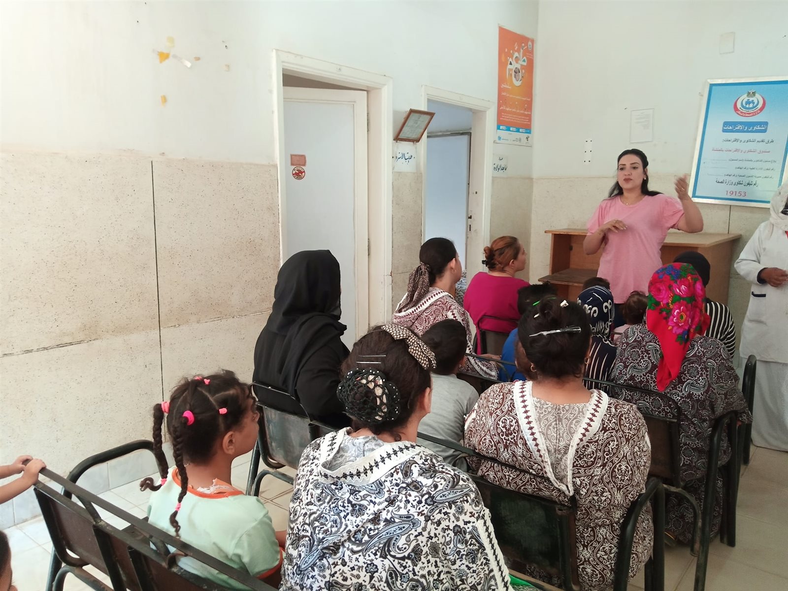 قافلة طبية مجانية بقرية عرب رزقة الدير مركز القوصية