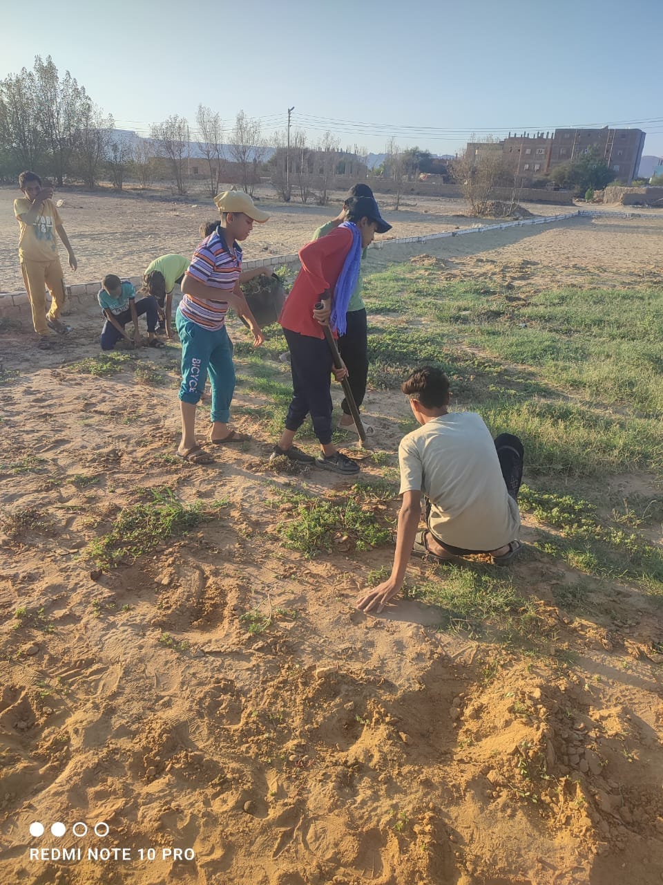 صيف شبابنا والمعسكرات الصيفية  معسكر خدمة عامة بمديرية الشباب والرياضة بالوادى الجديد 