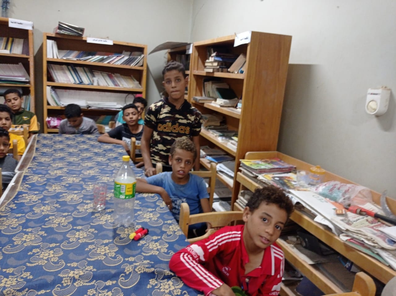 شباب الوادى الجديد ينفذ جلسة برلمانية بمركز شباب صنعاء بالخارجة