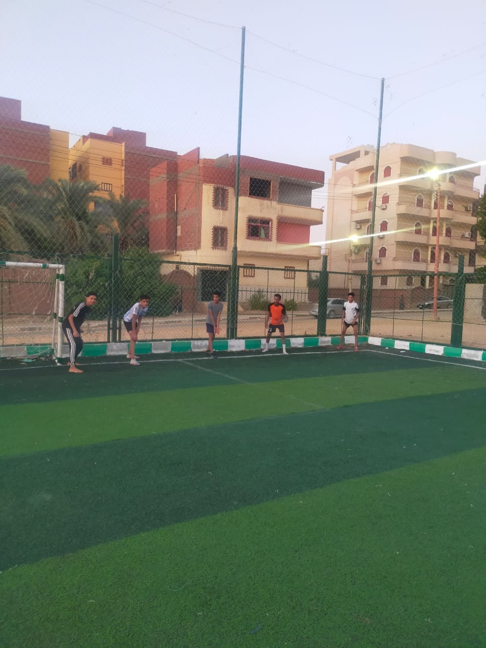 مشروع رياضى بمركز شباب حى السلام في الخارجة بالوادي الجديد