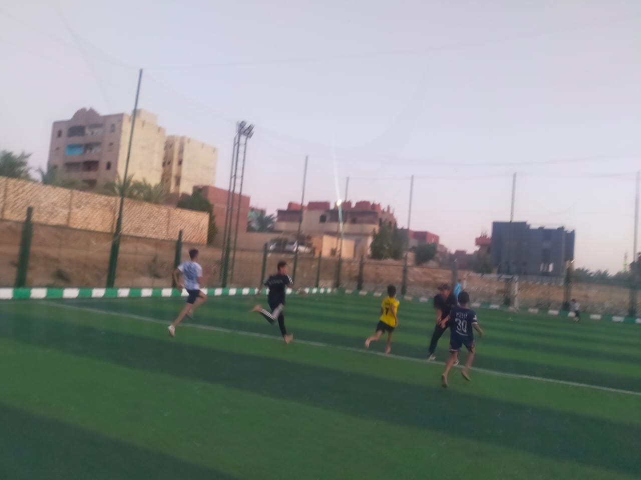 مشروع رياضى بمركز شباب حى السلام في الخارجة بالوادي الجديد