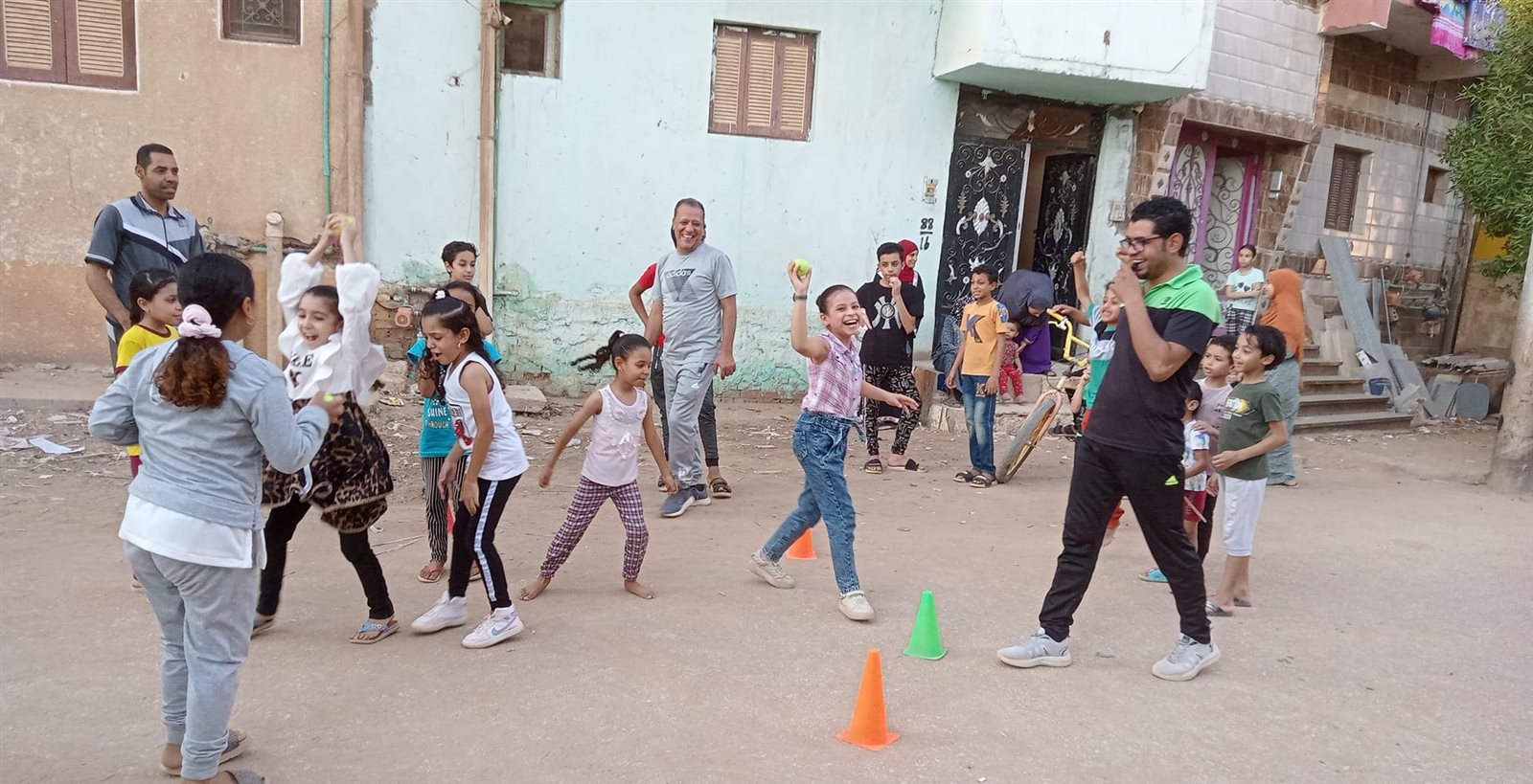 فعاليات القافلة الرياضيه الثالثة للأحياء السكنية بالشباب والرياضة بالوادي الجديد