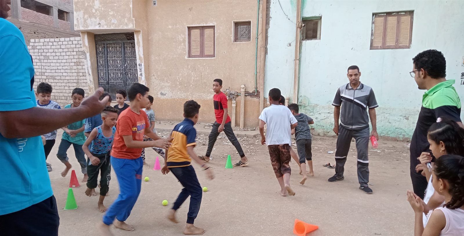 فعاليات القافلة الرياضيه الثالثة للأحياء السكنية بالشباب والرياضة بالوادي الجديد