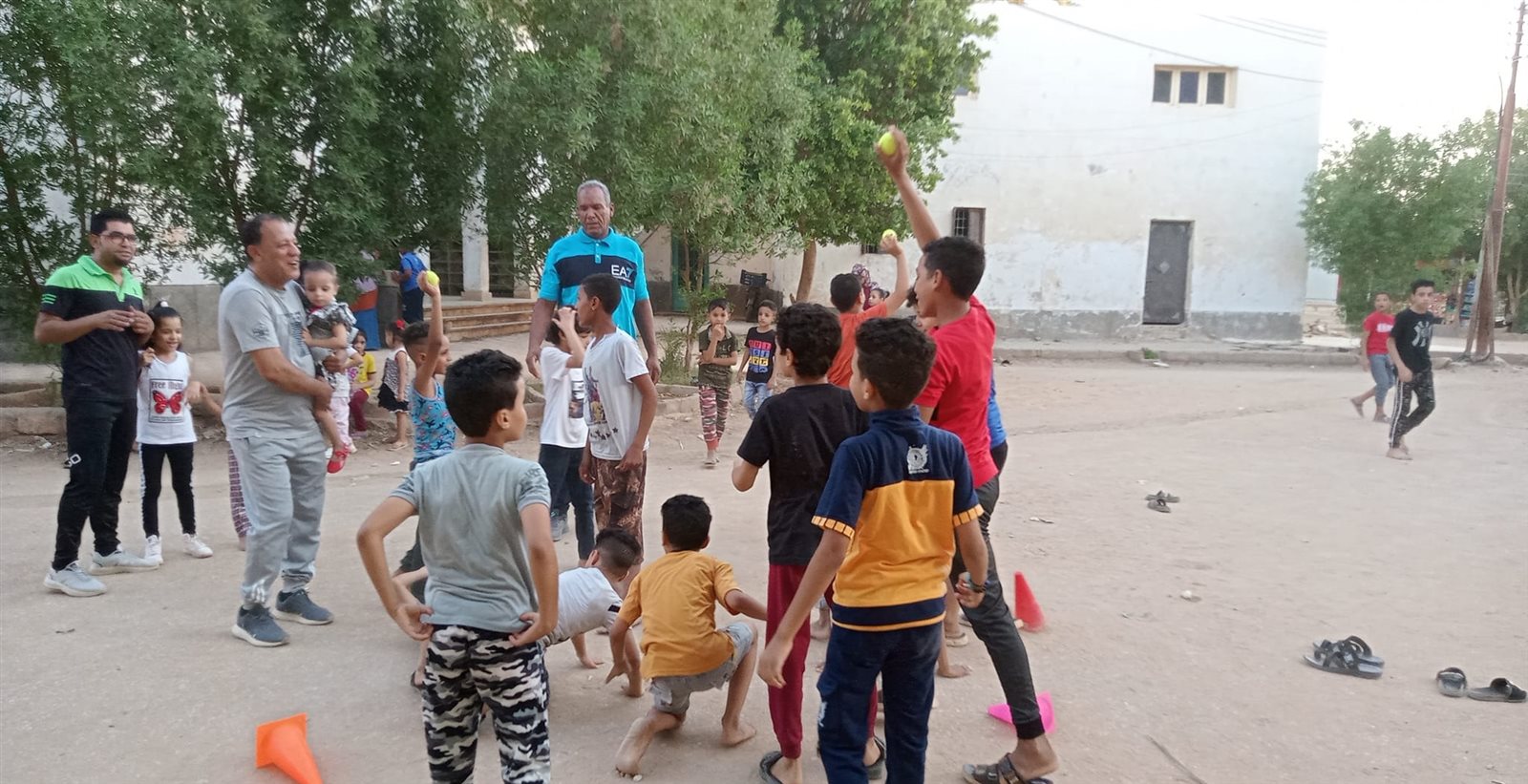 فعاليات القافلة الرياضيه الثالثة للأحياء السكنية بالشباب والرياضة بالوادي الجديد