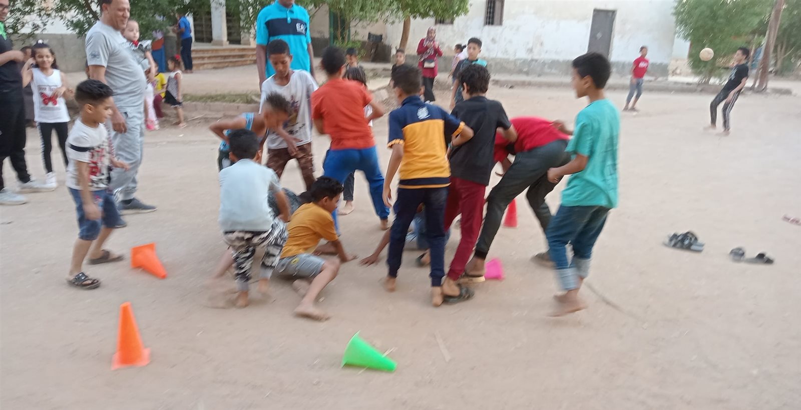 فعاليات القافلة الرياضيه الثالثة للأحياء السكنية بالشباب والرياضة بالوادي الجديد