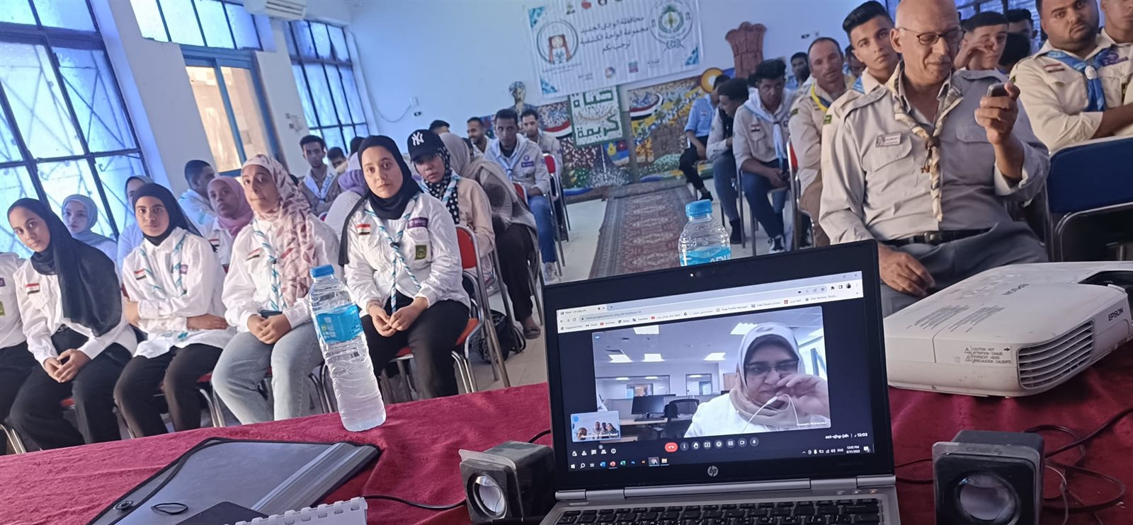 حفل ختام أنشطة فرق الجوالة والجوالات بمراكز الشباب في محافظة الوادي الجديد