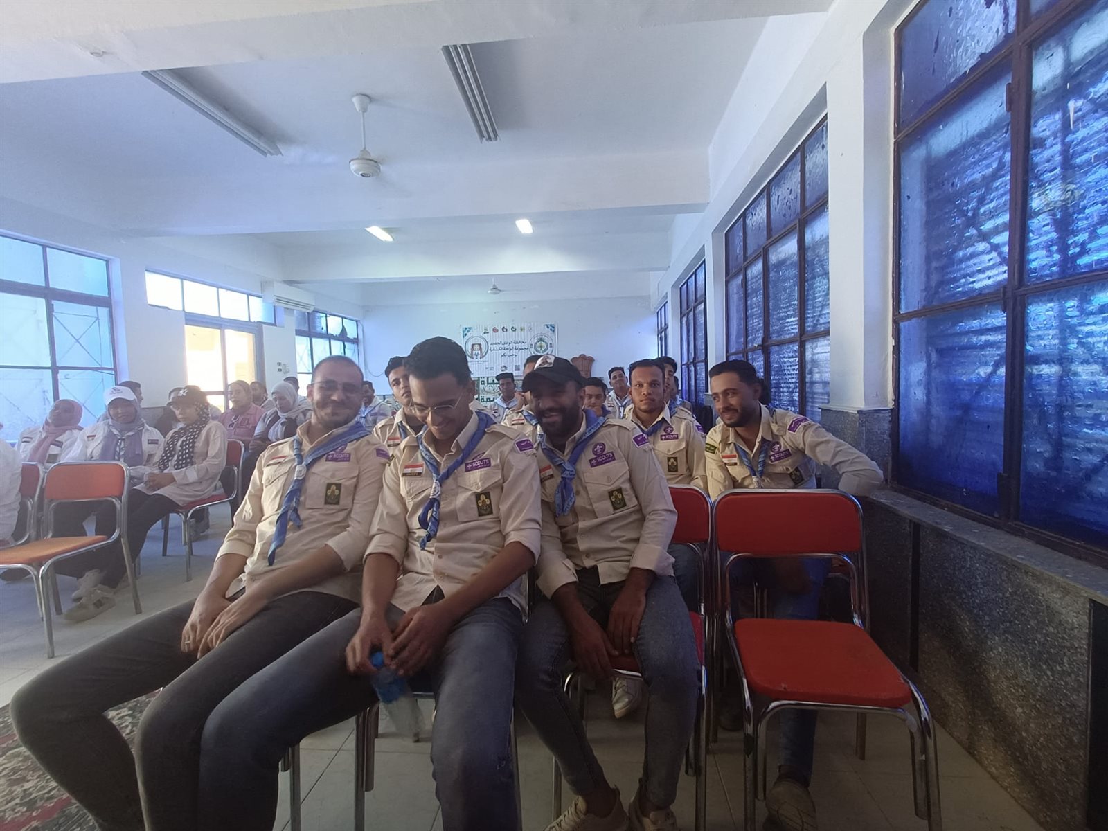 حفل ختام أنشطة فرق الجوالة والجوالات بمراكز الشباب في محافظة الوادي الجديد