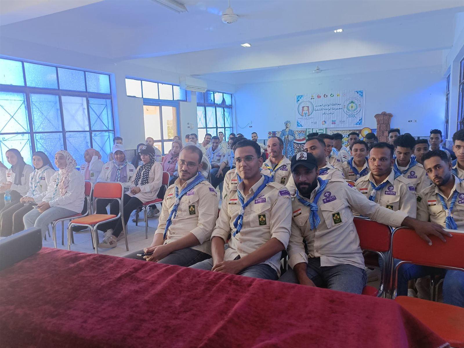 حفل ختام أنشطة فرق الجوالة والجوالات بمراكز الشباب في محافظة الوادي الجديد