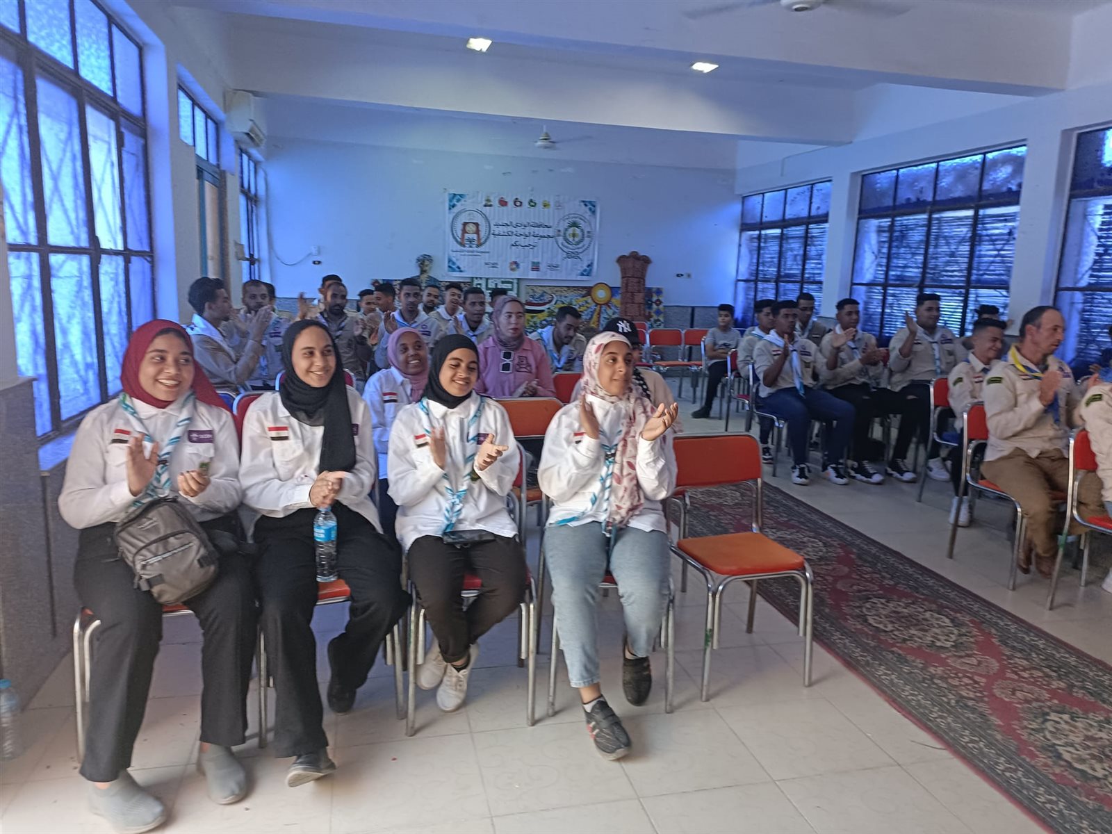 حفل ختام أنشطة فرق الجوالة والجوالات بمراكز الشباب في محافظة الوادي الجديد