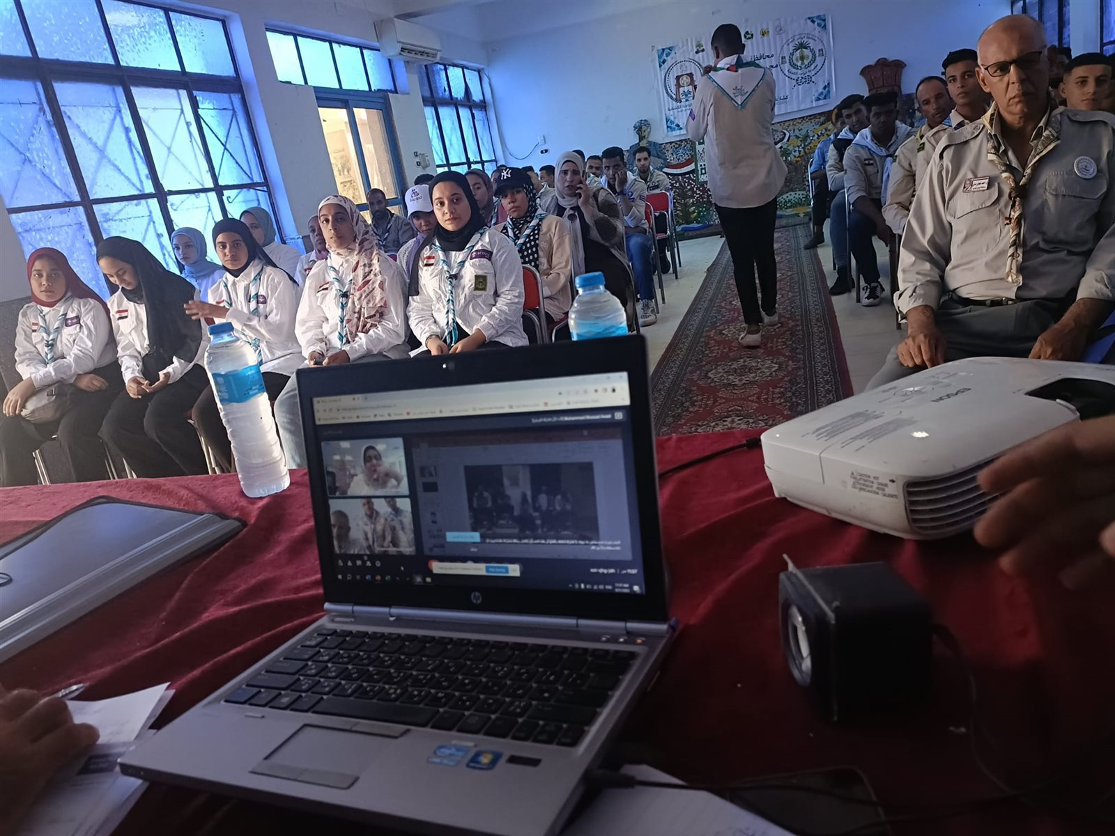 حفل ختام أنشطة فرق الجوالة والجوالات بمراكز الشباب في محافظة الوادي الجديد