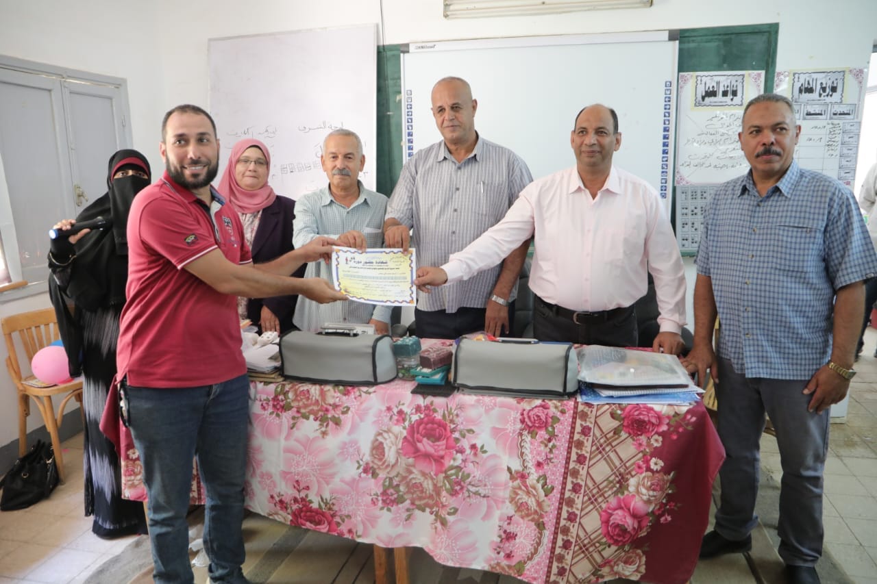 وكيل التعليم بالوادي الجديد ختام فعاليات البرنامج التدريبى للقراءة والكتابة بطريقة برايل