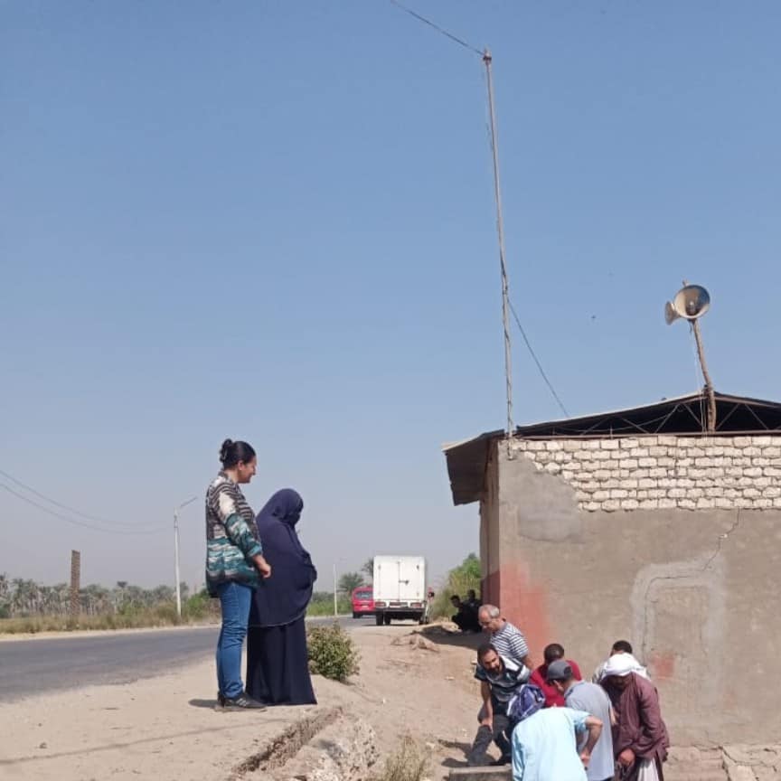 حملة لصيانة بوابات الترع والمصارف بهندسة ري منفلوط وهندسة ري القوصية