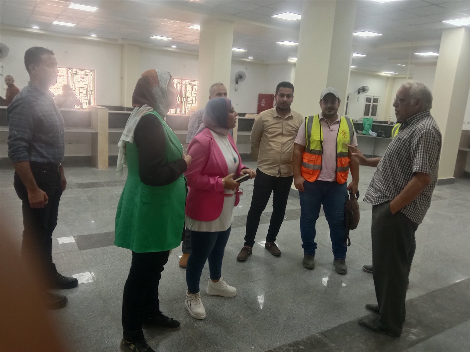 محلية صدفا و حياة كريمة اسيوط يتابعوا مجمع خدمات المواطنين قرية الدوير 