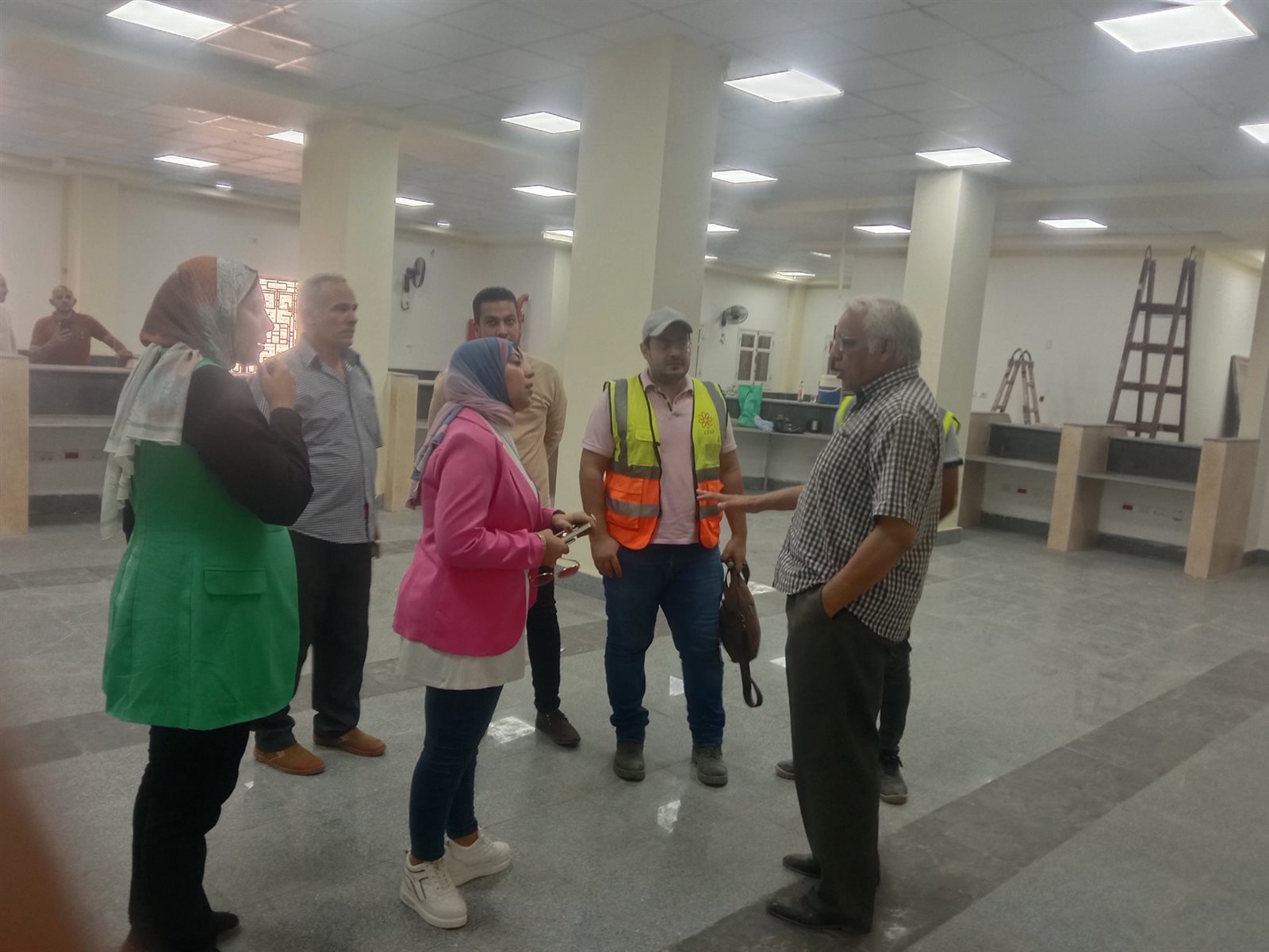 محلية صدفا و حياة كريمة اسيوط يتابعوا مجمع خدمات المواطنين قرية الدوير 