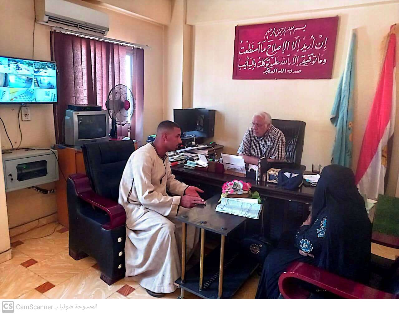 رئيس مجلس مدينة صدفا يلبي احتياجات المواطنين ويعمل علي تحسين جودة حياتهم