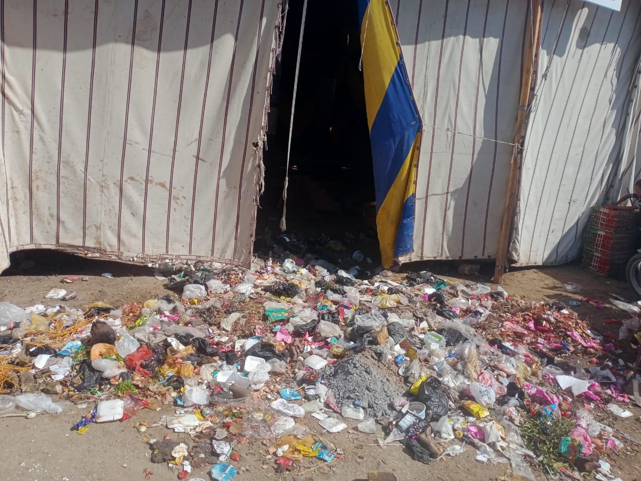  رئيس مركز ومدينة الغنايم يتابع أعمال النظافة بنطاق المدينة والوحدات القروية التابعة 