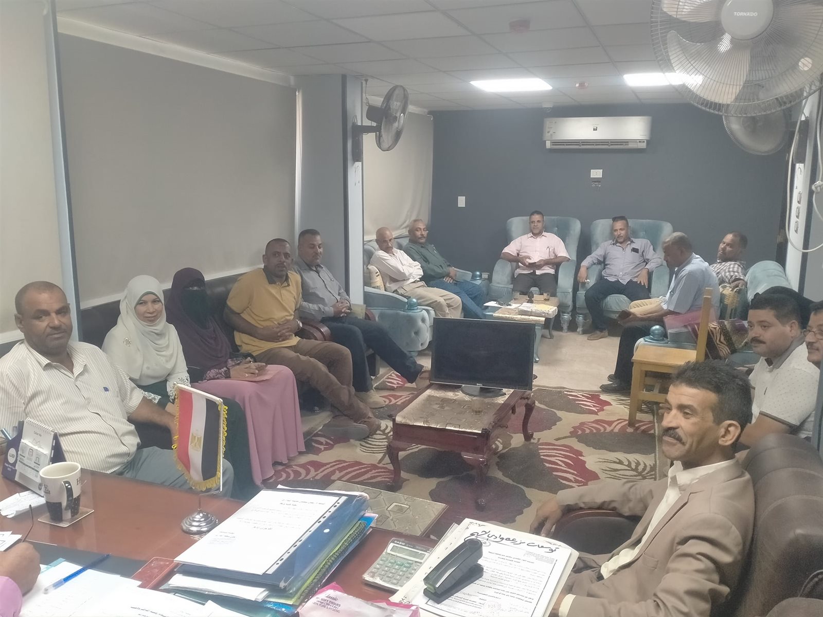 رئيس محلية البداري يتابع عملية تحصيل مخالفات الاشغالات وإزالة أي تعديات بالشوارع