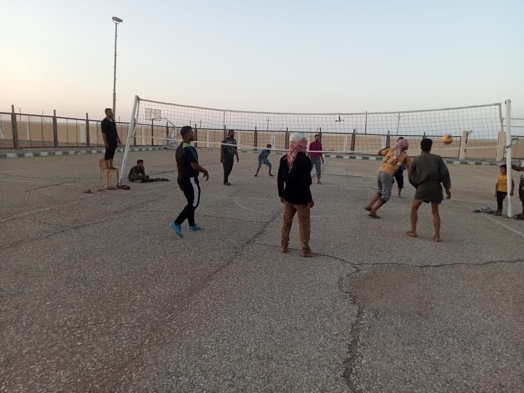 دوري كرة طائرة للشباب بالخارجة