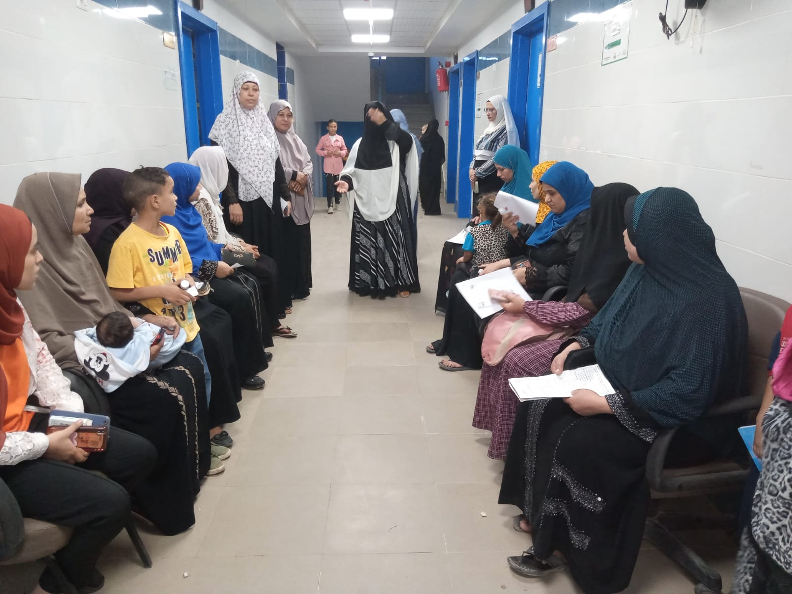 حملة لتنظيم الاسرة تطوف قري مركز ديروط