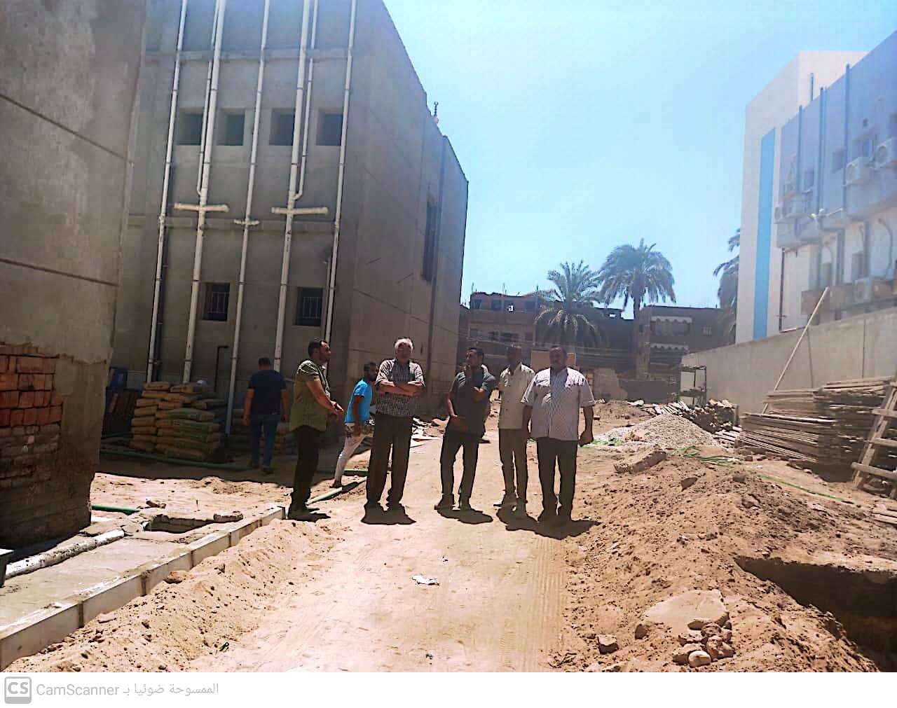 رئيس محلية صدفا يتفقد عدة مشروعات هامة في المبادرة الرئاسية حياة كريمة