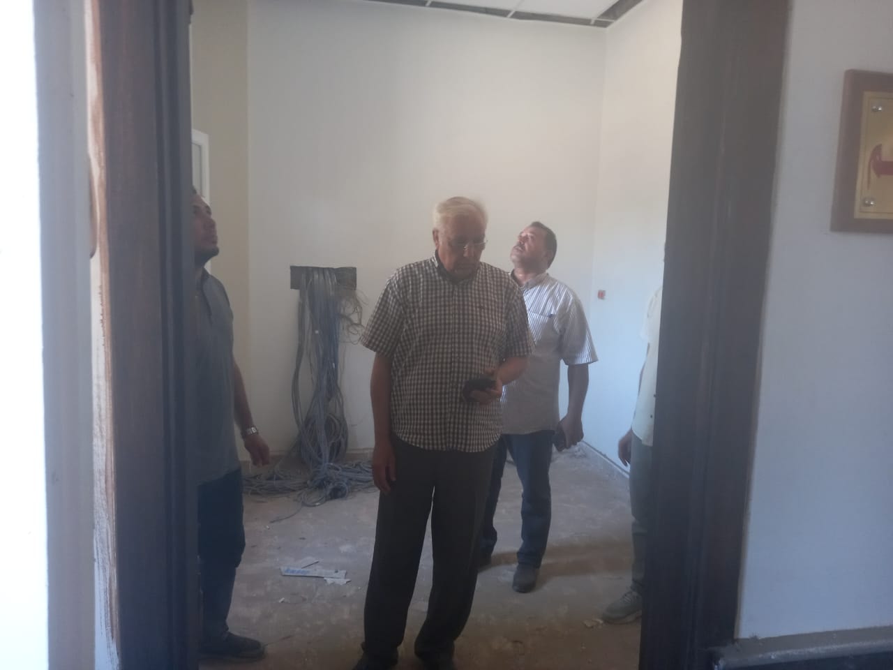 رئيس محلية صدفا يتفقد عدة مشروعات هامة في المبادرة الرئاسية حياة كريمة