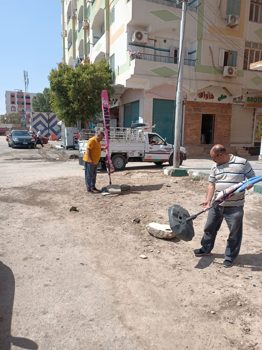 حملة لتنظيم المشهد الحضري والحفاظ على الجمالية العامة لمدينة الخارجة