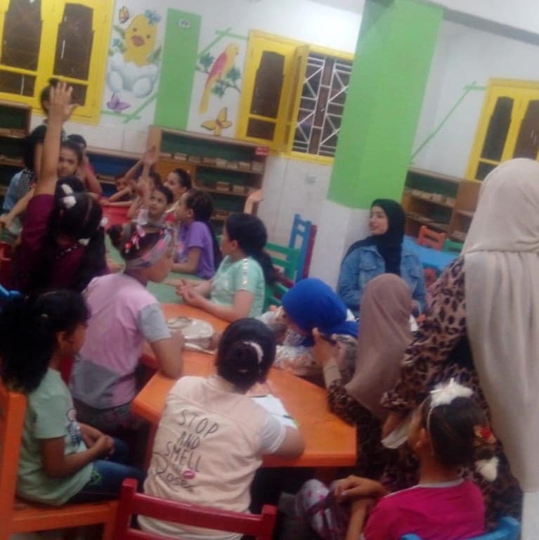 ثقافة طفل منفلوط يستقبل مجموعة من الأطفال في يوم ثقافي فني متكامل