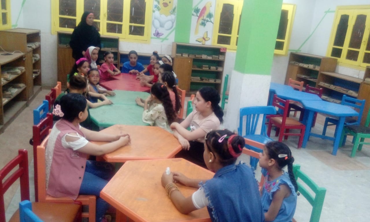 ثقافة طفل منفلوط يستقبل مجموعة من الأطفال في يوم ثقافي فني متكامل