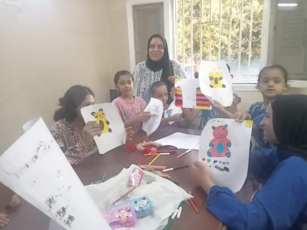 بيت ثقافة صدفا  يعقد ورشة فنية للأطفال