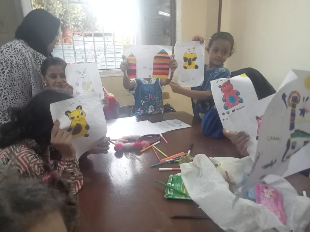 بيت ثقافة صدفا  يعقد ورشة فنية للأطفال
