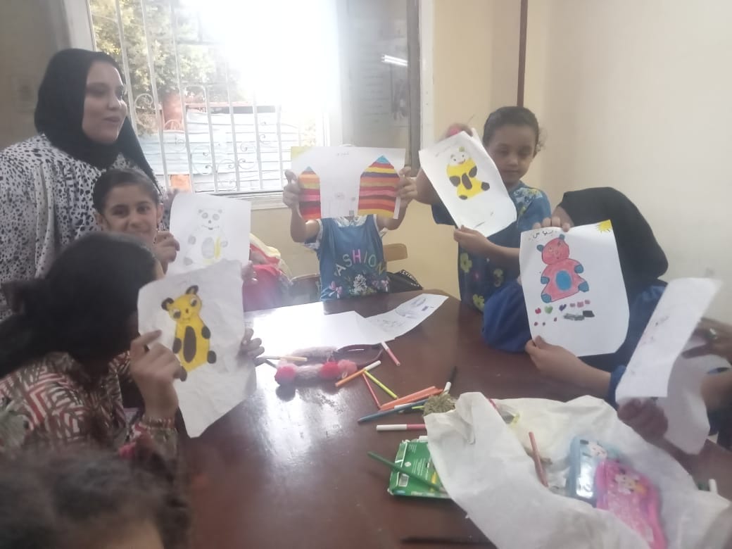 بيت ثقافة صدفا  يعقد ورشة فنية للأطفال