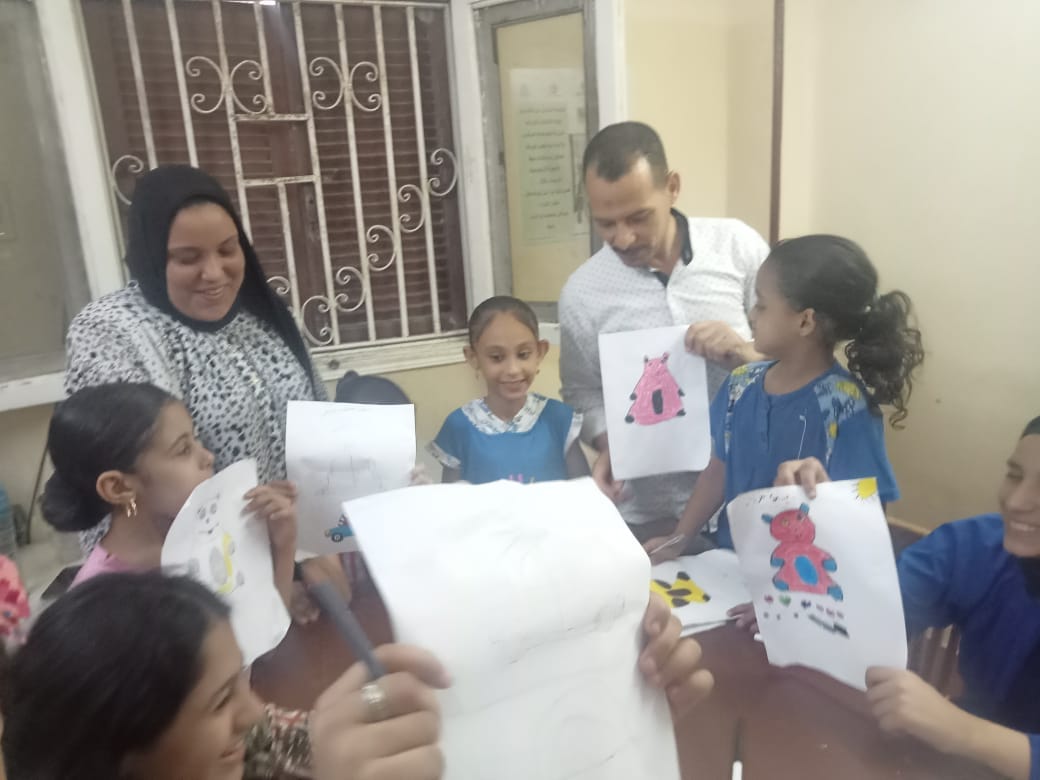 بيت ثقافة صدفا  يعقد ورشة فنية للأطفال