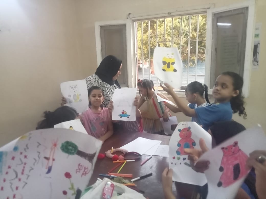 بيت ثقافة صدفا  يعقد ورشة فنية للأطفال