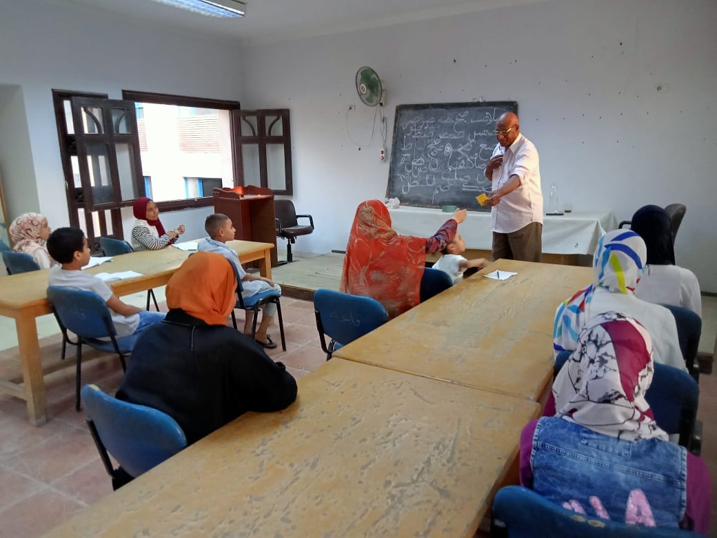 ختام فعاليات ورشة الخط العربي  بقصر ثقافة ديروط