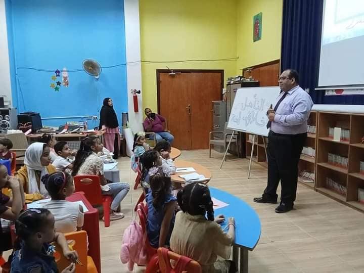 تعليم الوادى الجديد استمرار مبادرة اجعل من نفسك معنا بصمة مؤثرة إيجابية