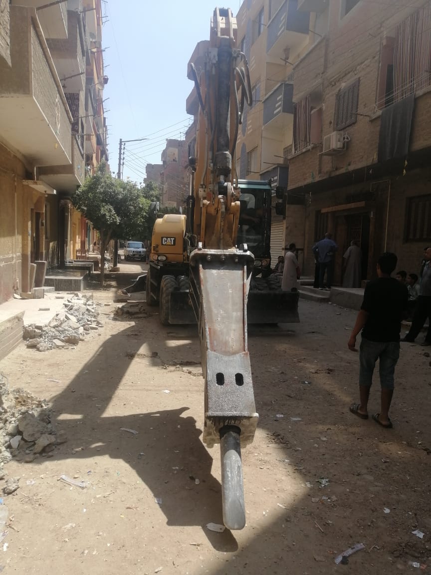 حملة لرفع كفاءة الإشغالات في شوارع مركز ومدينة ديروط