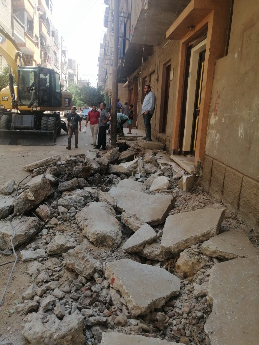 حملة لرفع كفاءة الإشغالات في شوارع مركز ومدينة ديروط