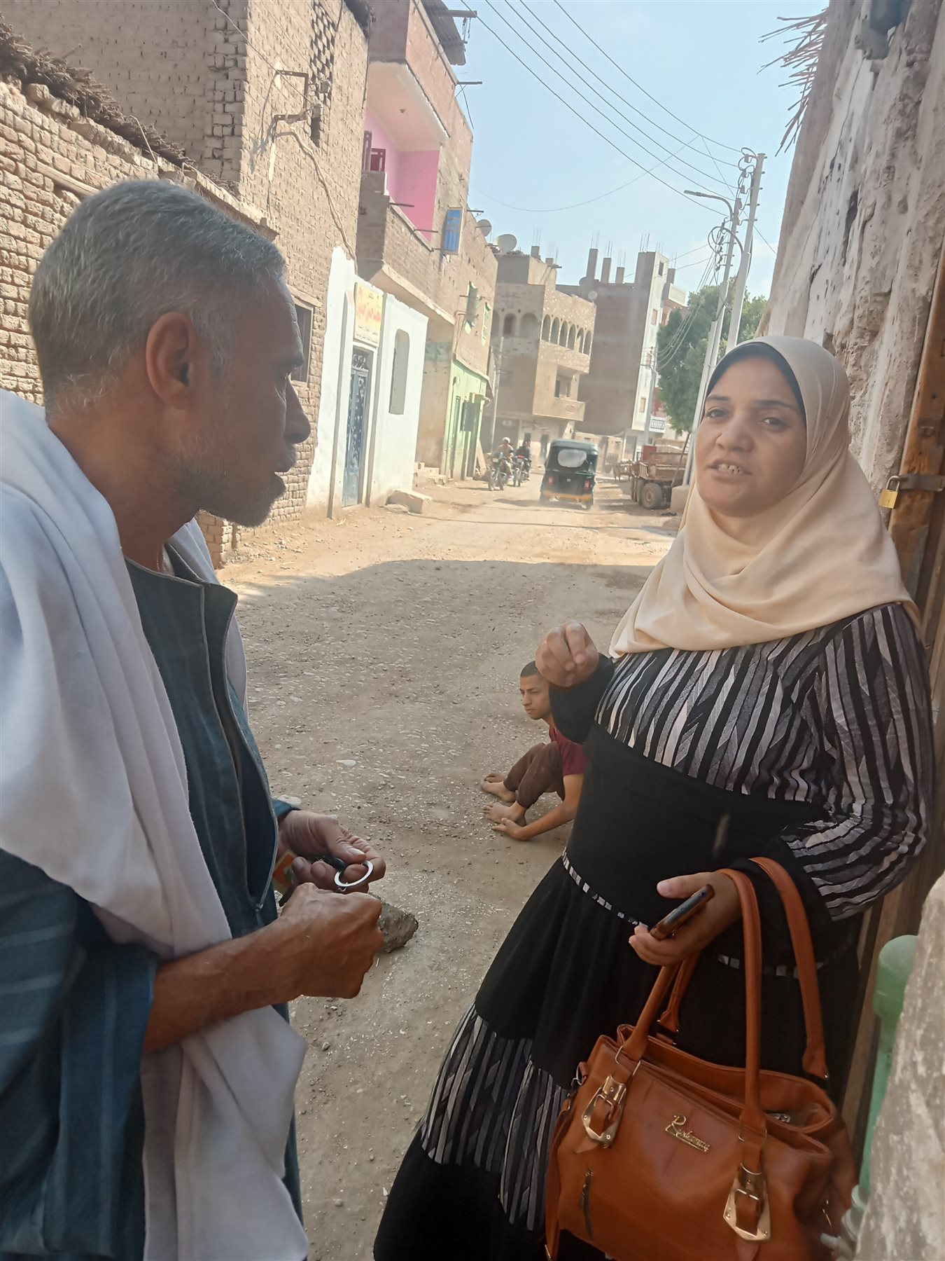 قومي المراة باسيوط فعاليات حملة طرق الأبواب 